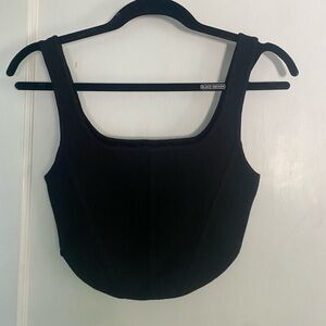 HOUSE OF HARLOW Black Tank